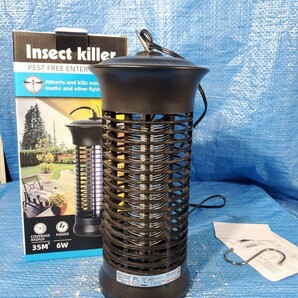 [値下げ] ★2000円即決! upbi BUG ZAPPER QH10-6WC 電撃殺虫器 蚊取り器 殺虫ライト 誘虫灯 電撃殺虫灯 薬剤不要 寿命約8000時間 無害 静音の画像6