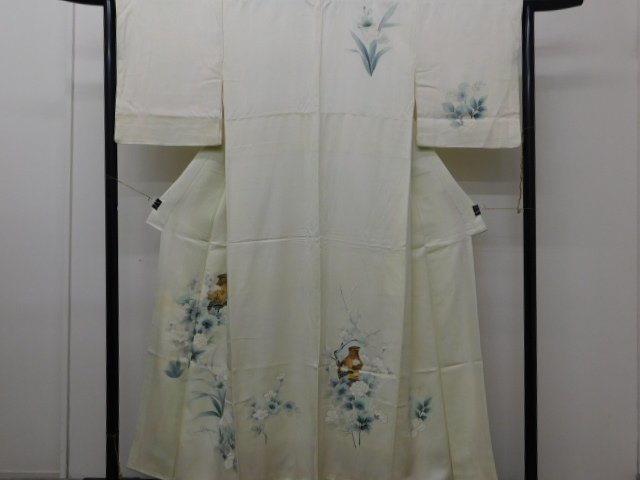 [Rakufu] P21283 Hand-painted Yuzen lining k, fashion, women's kimono, kimono, hanging