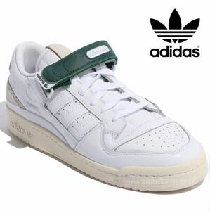 新品未使用 アディダス FORUM MID【28cm】定価13200円 フォーラム ロー 本革 レザー スニーカー adidas 靴 カジュアル ローカット 9496