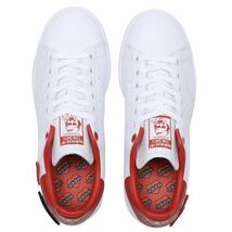 新品未使用 adidas スタンスミス【23cm】定価15400円 レザー 本革 STAN SMITH スニーカー アディダス STANSMITH シューズ 白 靴 3130_画像6