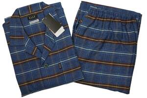  prompt decision * L ELLE HOMME for man autumn * winter season flannel ground pyjamas (M)N29 new goods 