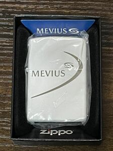 zippo メビウス ホワイト 限定品 MEVIUS White 2016年製 MILD SEVEN マイルドセブン タバコ銘柄 デットストック ケース 保証書