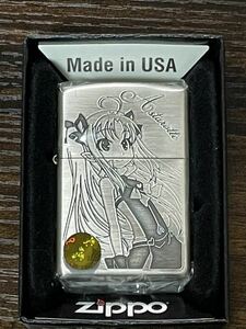 zippo Astarotte YH/AMW/PAT アニメ アスタロッテ 2011年製 両面デザイン 3面加工 デットストック ケース 保証書