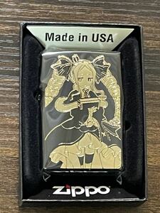 zippo Re.ゼロから始まる異世界生活 アニメ 両面デザイン 2021年製 ベアトリス TN,K,RE:ZERO2P ケース 保証書