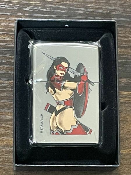 zippo セクシーガール 女剣士 sexy girl 年代物 1999年製 silver シルバー 97 A.A.D.L.P. シルバーインナー 同年代 1999年製