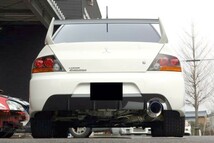 ランエボ7,8,9 CT9A GPスポーツ Evo Tune 砲弾右出しマフラー JASMA認定 車検対応 チタンスライド LANCER EVOLUTION VII VIII IX_画像2