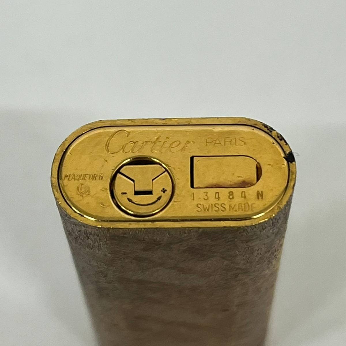 C-14991 Cartier カルティエ ブランド ガスライター 金色 喫煙具 保管 