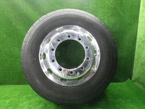 ■大型配送■　新車外し　BS　R173　275/70R22.5　148/145J　アルコア　22.5×7.50-162　T　10H　1本　230121044