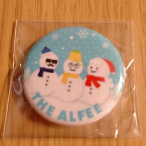 雪だるま缶バッジ　THE ALFEE　