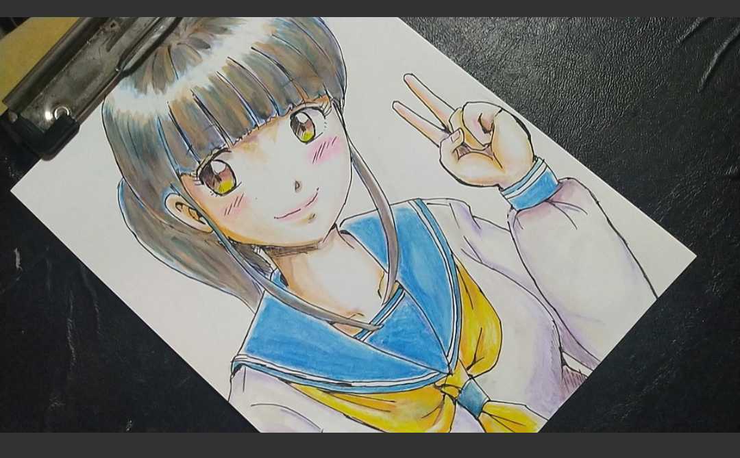 Hand-drawn illustration peace!, comics, anime goods, hand drawn illustration