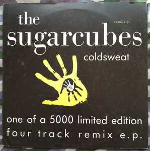 The Sugarcubes Coldsweat 英盤5000枚限定12インチシングル シュガーキューブス ビョーク Bjork