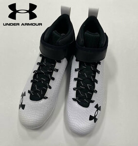 【送料無料】 UNDER ARMOUR アンダーアーマー Men's Harper 5 Mid Rm Baseball Shoes 野球 シューズ 25cm 黒 ua30234361007