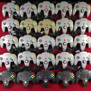 NINTENDO N64 ニンテンドウ64 コントローラー 50個セット＊ジャンク品【GH】の画像3