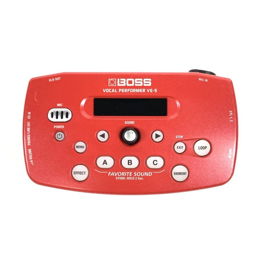 西日本産 BOSS VE-5-RD ☆美品☆1月3日まで値下げ価格 - 通販 - www