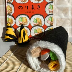 のりまき　フェルト　ハンドメイド　節分　鬼のツノ２個セット