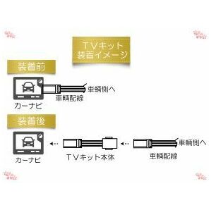 ホンダ純正ナビ用ＴＶ(テレビ)キット★GB3・4｜フリード｜H20.5-H23.10★【走行中TV視聴ができる☆彡】の画像4