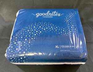 [Limited 1] Goodnites Girls XL 43-63,5 кг американские подгузники за рубежом ABDL 21 штуки