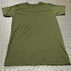 米軍放出品 Tシャツ　 DUKE 　サバゲー　ランニング　OD SMALL 吸収性抜群 (INV IJ05)