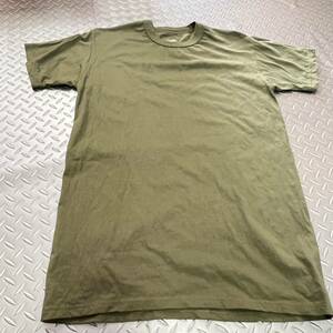 米軍放出品 Tシャツ　SOFFE サバゲー　ランニング　OD MEDIUM (INV KL06)