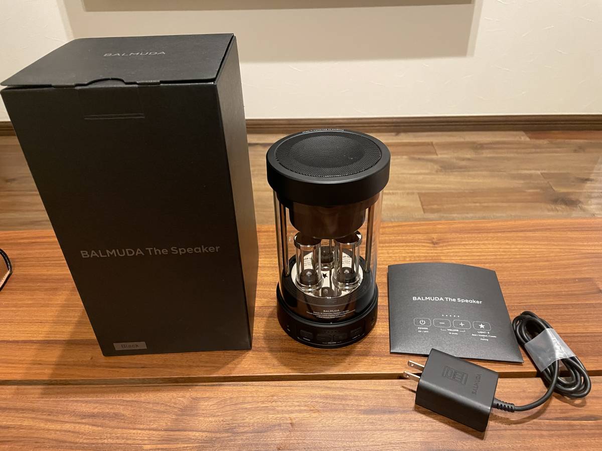 新品未開封】バルミューダBALMUDA The Speaker M01A-BK | myglobaltax.com
