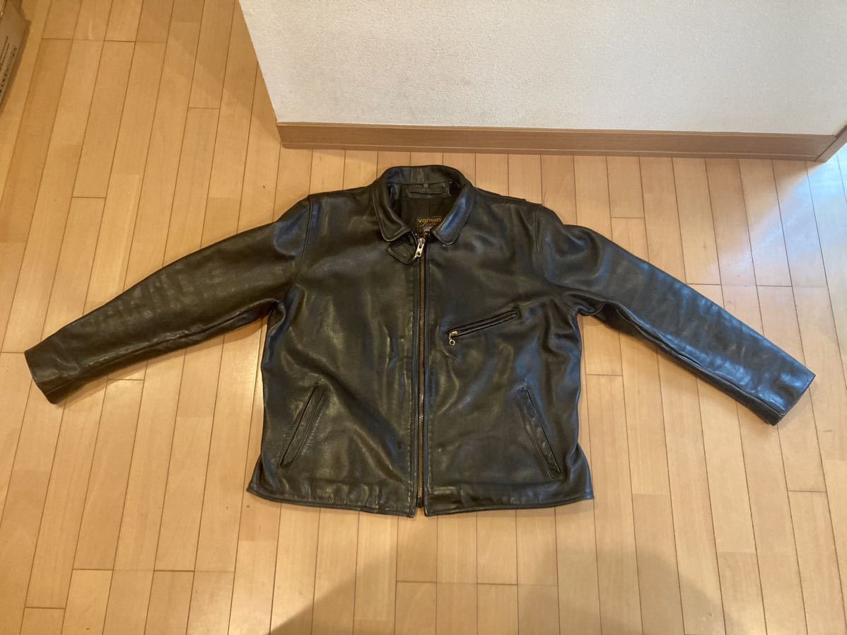 703/ホースハイド 1930s トラッカースタイル シングルライダース 馬革
