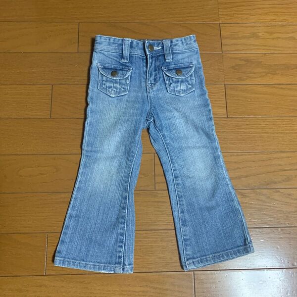 【90サイズ】BabyGAP ジーンズ フレアデニム 長ズボン デニム ×1点セット