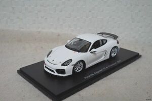 スパーク ポルシェ ケイマン GT4 クラブスポーツ 2017 1/43 ミニカー