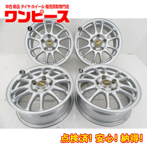 中古アルミホイール 4本セット 15インチ 15x6J +50 5穴 PCD114.3 FINAL MIND 送料無料（沖縄、離島除く）a15891