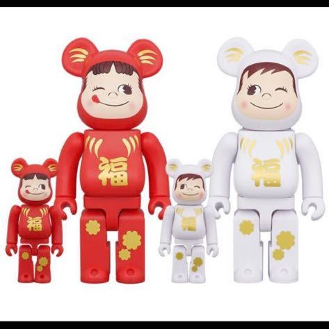 Yahoo!オークション -「be@rbrick ペコちゃん 400%」の落札相場・落札価格