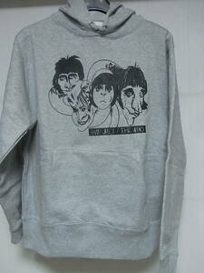 即決★新品★パーカー★ザ・フー★THE WHO★HAPPY JACK★グレー×ブラック★S/M/L/XLサイズ対応（裏パイル又は裏起毛）バンドＴシャツ関連