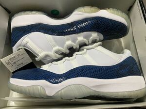 2019 NIKE AIR JORDAN 11 RETRO LOW SNAKE US10.5 新品 CD6846-102