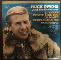 ペラジャケ 赤盤 LP Buck Owens, Buckaroos It Takes People Like You _画像1