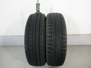 激安即決 中古スタッドレスタイヤ 2本 セットBRIDGESTONE BLIZZAK VRX 155/65R13 73Q 2019年製 パレット ルークス ワゴンR ラパン ムーヴ