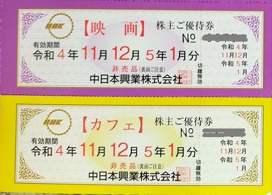 ヤフオク! -「中日本興業 株主優待」の落札相場・落札価格