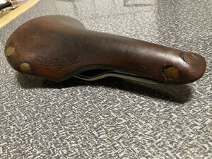  ultra rare BROOKS Swift titanium titanium SWIFT Vintage original leather saddle 