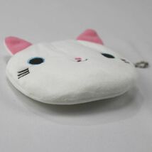 ★猫柄小銭入れ 財布 コインケース ミニポーチ 小物入れ おもしろ かわいい レディース キッズ ギフト プレゼント 白_画像5