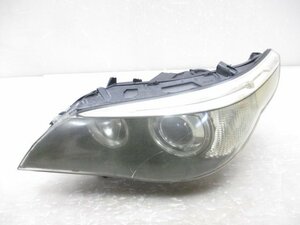 即決あり ジャンク BMW 5シリーズ E60 E61 前期 純正 左 HID ヘッド ライト ユニット 162395 (B031677)