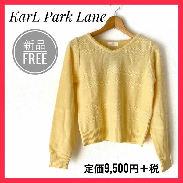 【新品タグ付き】KarL Park Lane カールパークレーン　ニット　F