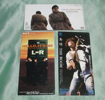 8cmCD／尾崎豊：OH MY LITTLE GIRL、L←→R：HELLO, IT’S ME、THE BOOM：島唄_画像1