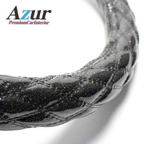 Azur アズール ハンドルカバー ティアナ ラメブラック Mサイズ 外径約38~39cm 日産 NISSAN