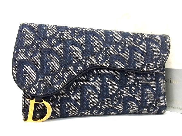 再再再..販 【未使用】Christian Dior 長財布 箱付 トロッター ピンク
