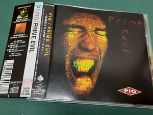 PIG◆『PRIME EVIL　プライム・イーヴル』日本盤CDユーズド品