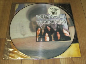 DEEP PURPLE ディープ・パープル MACHINE HEAD マシン・ヘッド 英 ピクチャーLP ポスター リッチーブラックモア イアンギラン ジョンロード