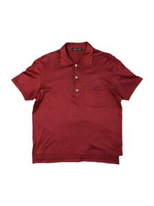 [ rare ]HELMUT LANG Helmut Lang archive person himself period 2000s short sleeves T-shirt polo-shirt wine red size S