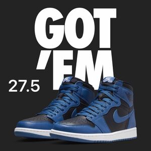 【新品未使用】27.5cm Nike Air Jordan 1 High OG "Dark Marina Blue"