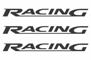 ステッカー　RACING type B 3枚set