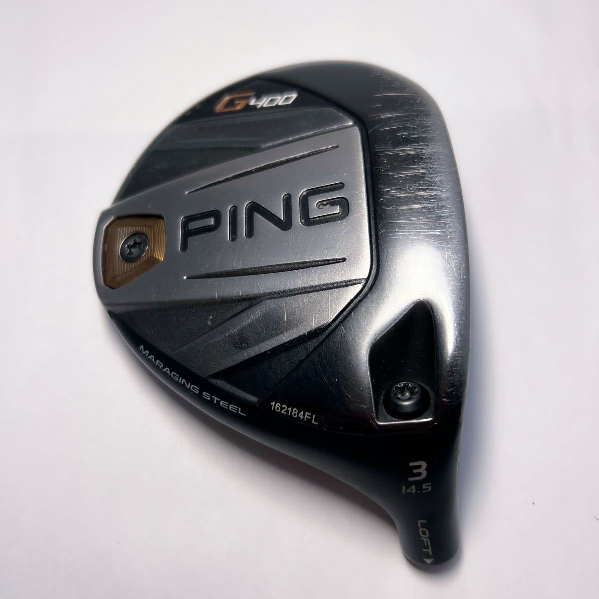 PING G400 フェアウェイウッド 7W ピン ヘッド単品 ブラック系 ゴルフ