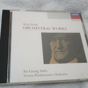 ワーグナー：管弦楽曲集 【CD】ゲオルグ・ショルティ指揮 ウィーンフィル の画像1
