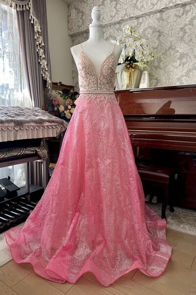 ロングドレス ウェディングドレス キャパ パーティー 演奏会 コンテスト カラードレス 社交ダンス 発表会 ステージ衣装 ピンク