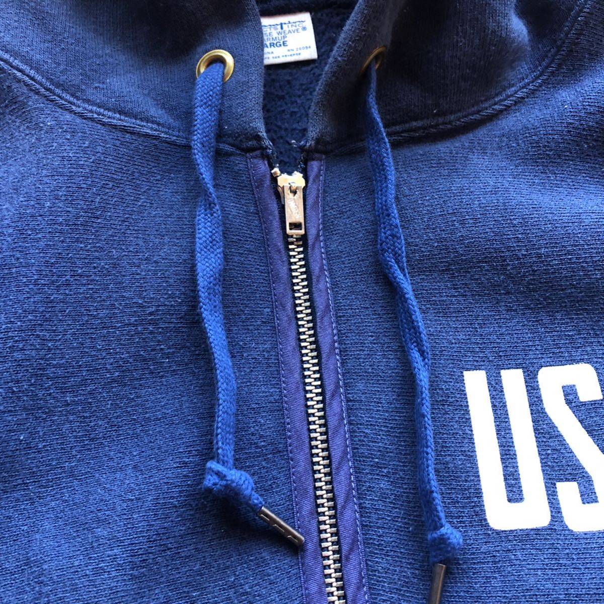 第一ネット 70s チャンピオンリバースウィーブ ハーフジップ USAFA